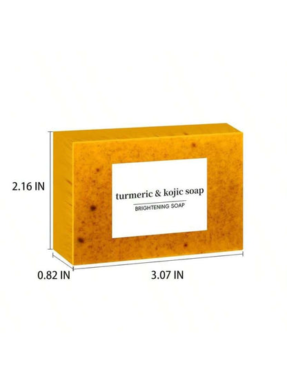 Kojic Turmeric Face Soap, Kojic Soap, Face Cleansing Soap, Turmeric Face and Body Soap, Kojic Face and Body Soap